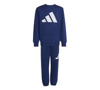 adidas Mixte enfant ESSENTIALS FLEECE JOGGER, dark blue/white, 11-12 Years