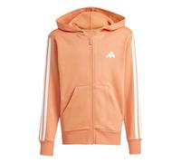adidas Mixte Enfant Essentials Full Zip Hoodie, Dusky Orange/White, 13-14 Years