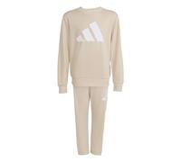 Adidas Pantaloni Jogger ESSENTIALS Bambini Unisex Colore Crystal Linen/Bianco 13-14 Anni