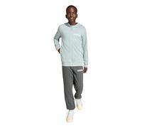 adidas Mixte enfant ESSENTIALS LINEAR TRACKSUIT, Wonder Sage/white, 11-12 Years