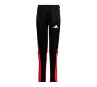 adidas Mixte Enfant F50 Training Pants Kids, Black/Lucid Red/White, 7-8 Years