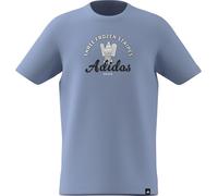 adidas Mixte Enfant Food Pack Graphic T-Shirt Junior, Glow Blue, 9-10 Years