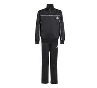 adidas Mixte enfant Junior Tricot Colourpop Tracksuit, black/white, 9-10 Years