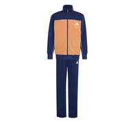 adidas Mixte enfant Junior Tricot Colourpop Tracksuit, dark blue/Dusky Orange/white, 11-12 Years