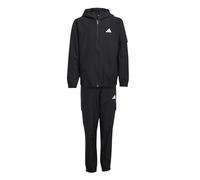 Adidas Woven Cargo Tracksuit Nero 13-14 Years Bambini