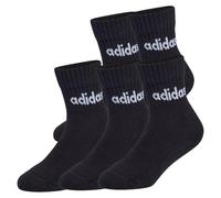 adidas Mixte enfant LINEAR KIDS ANKLE SOCKS 5pP, black/black/black/black, 3-4 Years