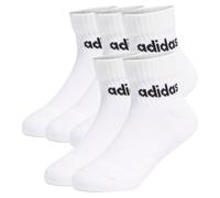 adidas Mixte enfant LINEAR KIDS ANKLE SOCKS 5pP, white/white/white/white, 2.5-4