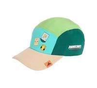 adidas Mixte Enfant Minecraft Youth cap, Collegiate Green/Semi Lucid Lime/Semi Mint Rush/Magic Beige, XXS-XS