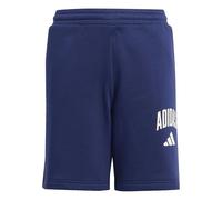 adidas Mixte Enfant Seasonals Collegiate Typography Short, Dark Blue/off White, 9-10 Years