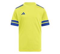 adidas Mixte Enfant SQUADRA25 Jersey Short Sleeve Kids, Team Yellow/Team Royal Blue, 9-10 Years