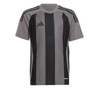 adidas Mixte Enfant Striped 24 Jersey Kids, Team Grey Four/Black, 5-6 Years