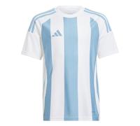 adidas Mixte Enfant Striped 24 Jersey Kids, Team Light Blue/White/White, 15-16 Years