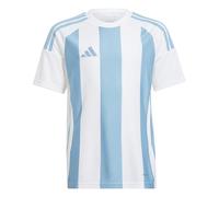 adidas Mixte Enfant Striped 24 Jersey Kids, Team Light Blue/White/White, 9-10 Years