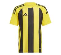 adidas Mixte Enfant Striped 24 Jersey Kids, Team Yellow/Black, 5-6 Years