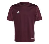 adidas Tabela 23 JSY Y Jersey (Manica Corta), Team Maroon 2/White, 176 Unisex-Bambini e Ragazzi