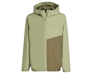 adidas Mixte enfant Terrex Kids Multi 2 Layer CLIMAPROOF Rain Jacket, tent green/olive strata, 13-14 Years