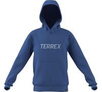 adidas Mixte Enfant Terrex Kids Multi Logo Hoodie, Ray Blue, 14-15 Years