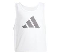 adidas Mixte Enfant Training BIB24 Mini, White, 3-4 Years