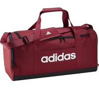 adidas Mixte Essentials Linear Duffel Bag, active maroon/white, M