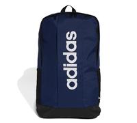 adidas Unisex - Adulto LINEAR BACKPACK, dark blue/white, One Size