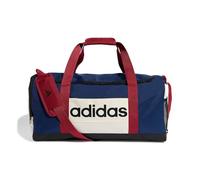 adidas Mixte LINEAR DUFFEL MEDIUM COLORBLOCK, dark blue/off white/active maroon, One size