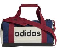 adidas Mixte LINEAR DUFFEL XSMALL COLORBLOCK, dark blue/off white/active maroon, One size