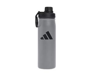 adidas Mixte Metal Bottle Screw Top 0.6 liter, grey/black, One size
