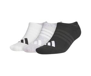 adidas Mixte PERFORMANCE 3 PACK NO SHOW SOCKS, white/light grey heather/black, 6-7 Years