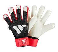 adidas Mixte Predator Goalkeeper Glove Match FINGERSAVE, Black/Black/White, 9