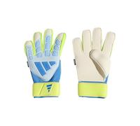 adidas Mixte Predator Goalkeeper Glove Match FINGERSAVE, Crystal Sky/Ray Blue/Solar Yellow, 11