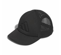 adidas Mixte Stamped Logo Foam Performance Trucker, Black, M-L