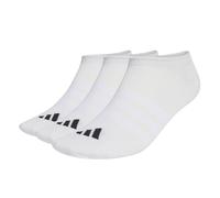adidas Mixte THIN&LIGHT SPORTSWEAR NO SHOW SOCKS 3 PAIR PACK, white/white/black, 6-7 Years