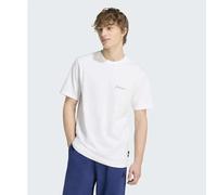 Adidas Modern Essentials Blur Graphic Short Sleeve T-shirt Bianco M / Regular Uomo