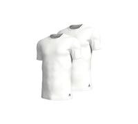 adidas Multipack Crew Neck T-Shirt (2pk) Maglie Termiche, Bianco, M Uomo