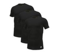 adidas Multipack Crew Neck T-Shirt (3pk) Maglie Termiche, Nero, S Uomo