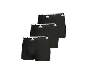 adidas Multipack Trunk (3pk) Boxer a Pantaloncino, Nero, S Uomo