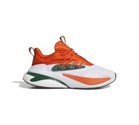adidas NCAA 25/26 Team Alphaboost V2, Scarpe da Ginnastica Unisex-Adulto, Collegiate Arancione Verde Scuro Bianco università di Miami, 43 1/3 EU