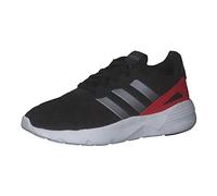 adidas Nebzed Cloudfoam, Sneakers Uomo, Nero (Core Black/Iron Met./Vivid Red), 42 EU