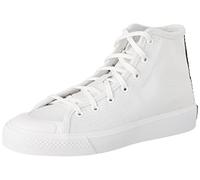 adidas Nizza J Sneaker da Ragazzo, Ftwr White Ftwr White Core Black, 38 EU