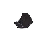 Adidas No Show 3Pp Calzini, Black/White, M Uomo