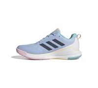 adidas Novaflight 2 Indoor Shoes, Scarpe Sportive Donna, Glow Blue/Shadow Navy/Core Black, 48 2/3 EU