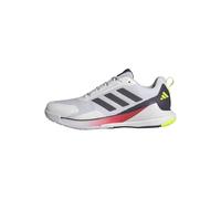 adidas Novaflight 2 Indoor Shoes, Scarpe Sportive Uomo, Cloud White/Aurora Met. / Aurora Plum, 47 1/3 EU