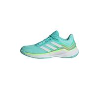 adidas Novaflight Volleyball Shoes, Scarpe Donna, Flash Aqua/Cloud White/Lucid Lemon, 44 2/3 EU