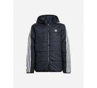 Adidas O Boy Midweight 3stripes Jr - Giubbotto - Nero 7-8ANNI
