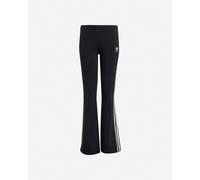 Adidas O Girl 3stripes Jr - Leggings - Nero 9-10ANNI