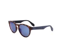 Adidas Originals Occhiali da Sole OR0025, Blu specchiato, 52 Unisex-Adulto