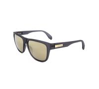 adidas Originals OR0035 Occhiali da Sole Unisex, Occhiali da Sole Uomo e Donna Leggeri, Forma Lente Navigator, Lenti Specchiate Marrone, Grigio