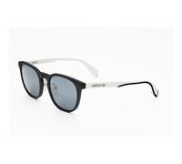 Adidas Originals Or0042-h Sunglasses Uomo Nero Rotondo Silver 56mm