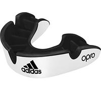 adidas Opro Gen4 - Paradenti unisex, colore: Bianco/Nero