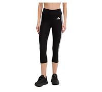 Adidas Optime Essentials Workout 3 Stripes 3/4 Leggings Nero M Donna